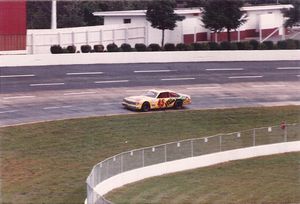1986 Charlie Luck Car at the 1986 Nationwise 150
