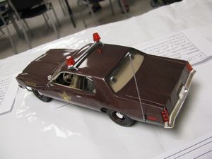 1976 Dodge Monaco County Sheriff Model Car