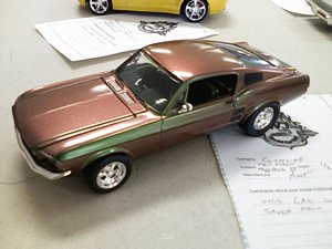 1967 Ford Mustang GT Model Car