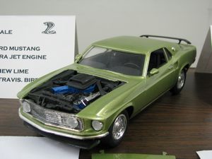 1969 Ford Mustang Model Car