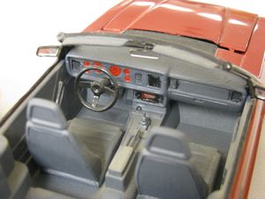 1987 Ford Mustang GT Convertible Model Car