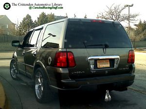 Lincoln Navigator with Chrome Truck Nuts