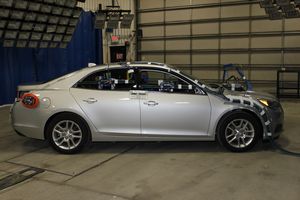 2013 Chevrolet Malibu ECO 1SA - Pre-Test Right Side View of Test Vehicle