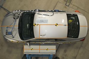 2013 Chevrolet Malibu ECO 1SA - Pre-Test Overhead View of Test Area
