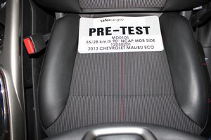 2013 Chevrolet Malibu ECO 1SA - Pre-Test Frontal View of Driver Seat Pan Prior to Dummy Positioning