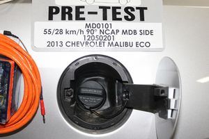 2013 Chevrolet Malibu ECO 1SA - Pre-Test View of Fuel Filler Cap or Fuel Filler Neck