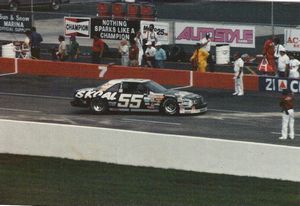 1987 Phil Parsons Car at the 1987 Champion Spark Plug 400