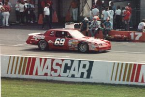 1987 Donny Paul Car at the 1987 Champion Spark Plug 400