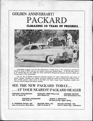 1949 Philadelphia & National Antique Auto Show