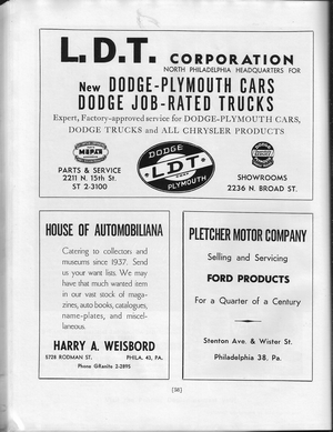 1949 Philadelphia & National Antique Auto Show
