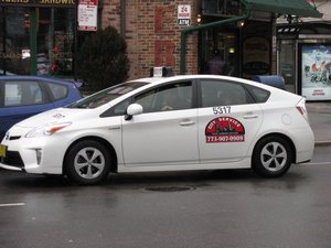City Service Taxi Association Toyota Prius