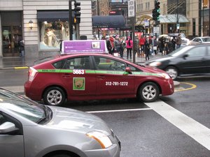 Royal 3 CCC Chicago Taxi Cab Assocation Toyota Prius