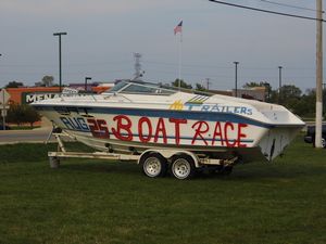 Nick's Beatin' & Bangin' Boat Race at Rockford Speedway