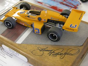 Johnny Rutherford 1974 McLaren M16 Indianapolis 500 Winning Car Model