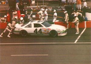 1989 Jim Sauter Car at the 1989 Champion Spark Plug 400