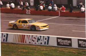 1987 David Simko Car at the 1987 Champion Spark Plug 400
