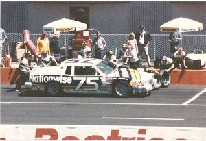 1985 Lake Speed Car at the 1985 Champion Spark Plug 400