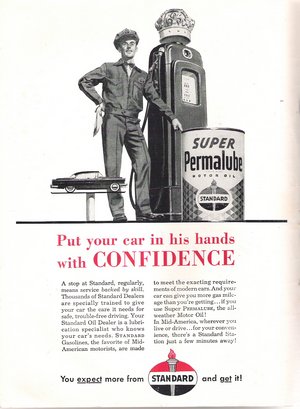 Standard Oil Advertisement