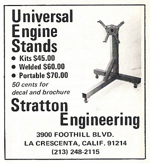 Stratton Engineering Advertisement