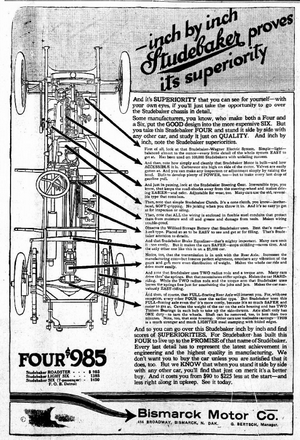 1915 Studebaker Advertisement