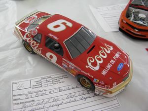 Bill Elliott Coors Model Car