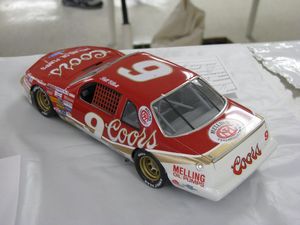 Bill Elliott Coors Model Car