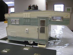 Pickup Truck Camper Model