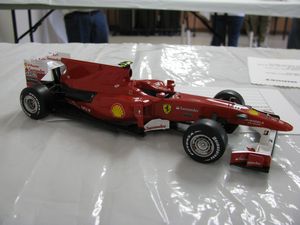 Ferrari F10 Model Car