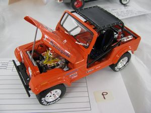 Jeep Renegade Model Car