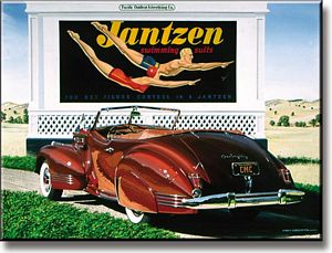 Packard by Darrin - Jantzen by Petty 1942 Packard Super Eight One Eighty Art