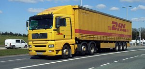 DHL MAN Truck