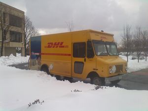 DHL Step Van Greece Since 1978
