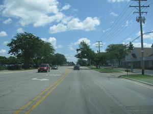 Grandstand Place in Elgin Illinois