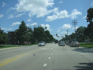 Grandstand Place in Elgin Illinois