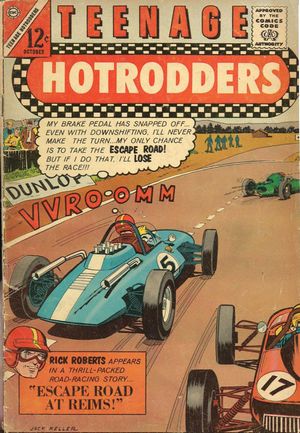 Teenage Hotrodders: Issue 4 Front Cover