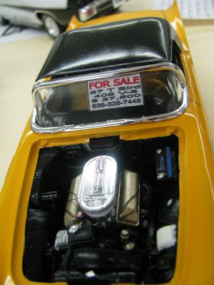 1957 Ford Thunderbird Model Car