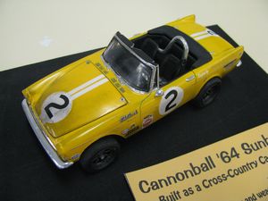 1964 Sunbeam Tiger Cannonball Model Car