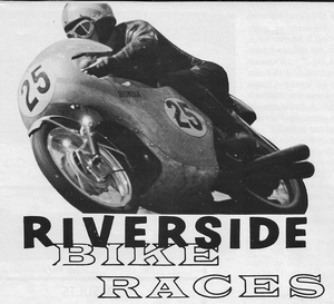 Johnny McLaughlin 1961 Riverside Bike Races