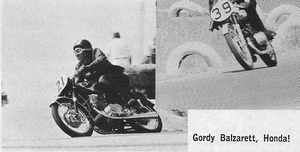 Gordy Balzarett 1961 Riverside Bike Races