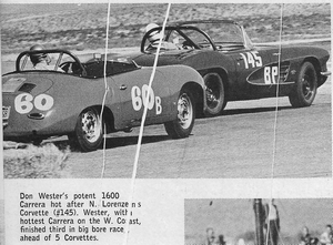 Don Wester 1961 SCCA Reno Races