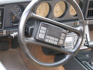 1989 Pontiac Trans Am Turbo Steering Wheel