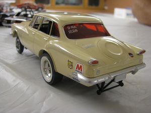 1960 Plymouth Valiant Gasser Model Car
