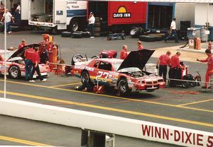 1986 Michael Waltrip Car at the 1986 Goody's 500