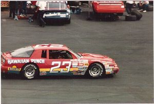 1986 Michael Waltrip Car at the 1986 Goody's 500