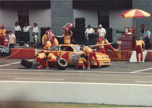 1988 Rick Wilson Car at the 1988 Champion Spark Plug 400