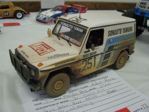 Mercedes-Benz 230 G Paris-Dakar Rally Model