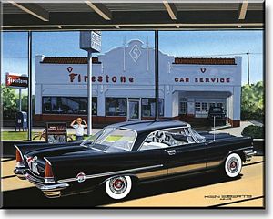 Wow! What a Car 1957 Chrysler 300C Art