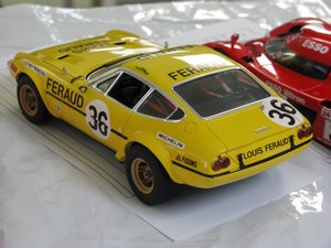 1972 Ferrari 365GTB/4 Daytona Competizione Model Car