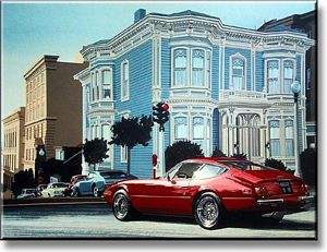 Red Light District - 1971 Ferrari 365GTB/4 Daytona Art