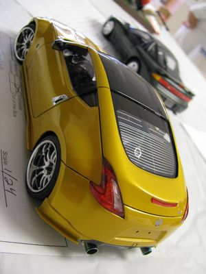Modified Nissan 370Z Scale Model